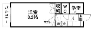 サリューベルの物件間取画像